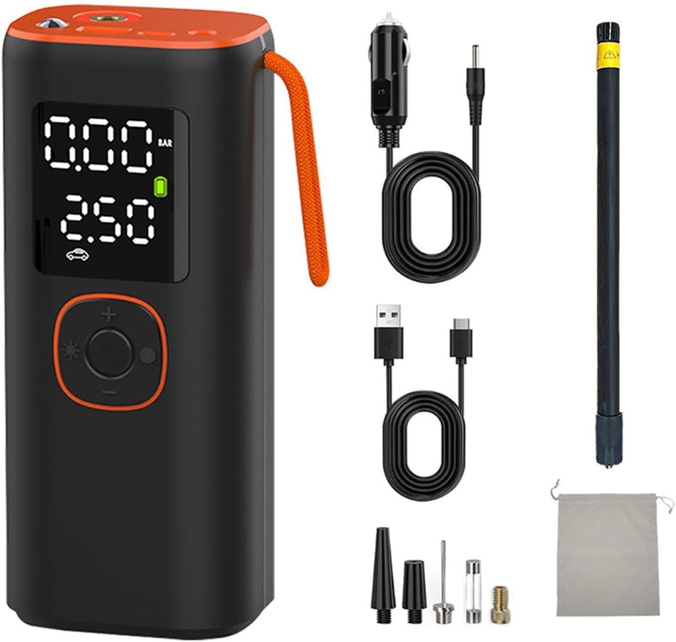4X Fast Portable Air Compressor - Instant Tire Pump