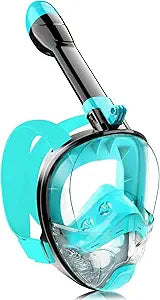 2023 Full Face Snorkel Mask with Panoramic 180 View for Adults
