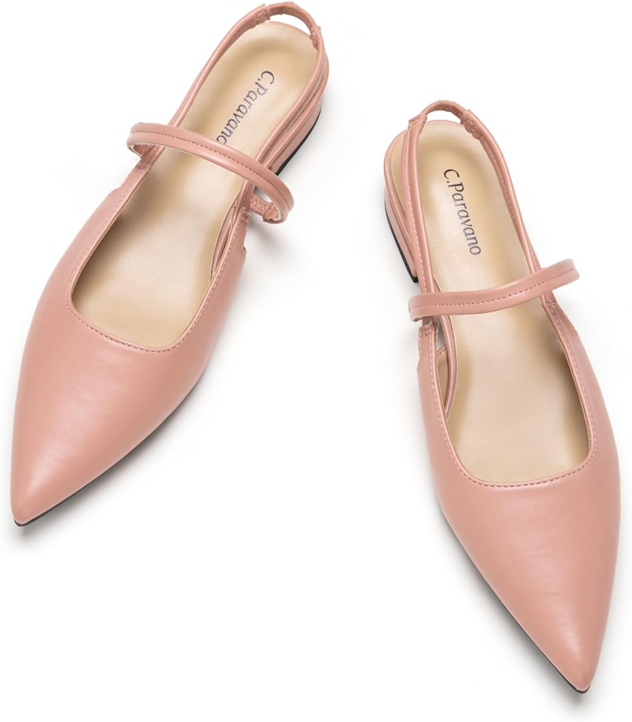 C.Paravano Women's Slingback Flats & Heels for Comfort and Style