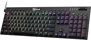 Redragon K619 Horus RGB Mechanical Keyboard for Gamers