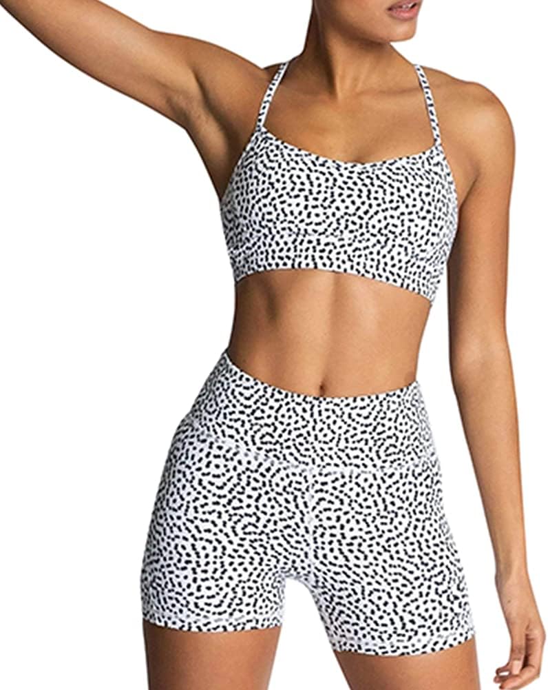 IMEKIS Women's Workout Sets: Stylish Yoga Outfit for Fitness