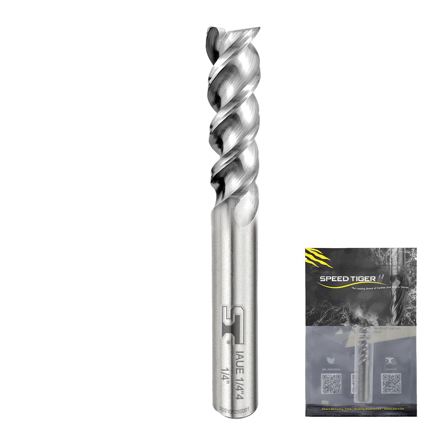 SPEED TIGER Carbide Square End Mill for High Feed Milling