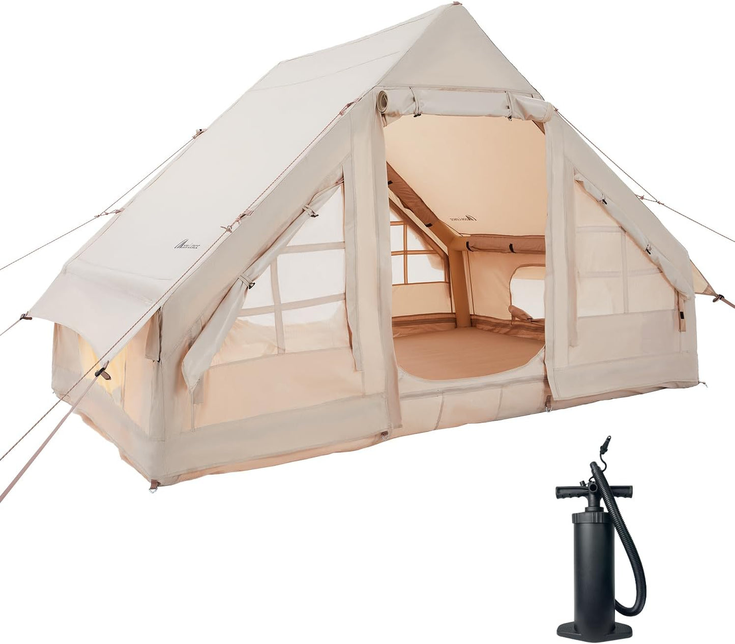 MOON LENCE 4-6 Person All-Season Inflatable Tent - Ultimate Comfort & Easy Setup
