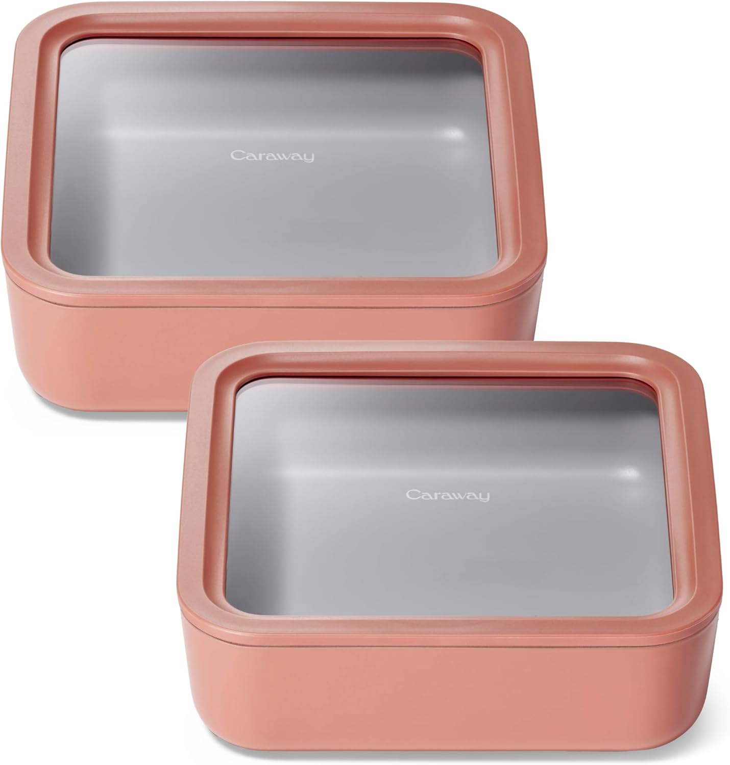 Caraway 2pc Glass Food Storage Set - Non Toxic & Versatile
