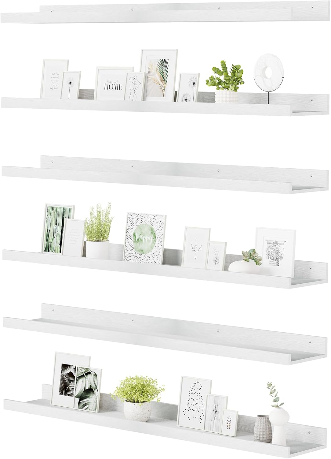 Upsimples Floating Shelves for Wall - Elegant Storage Solution