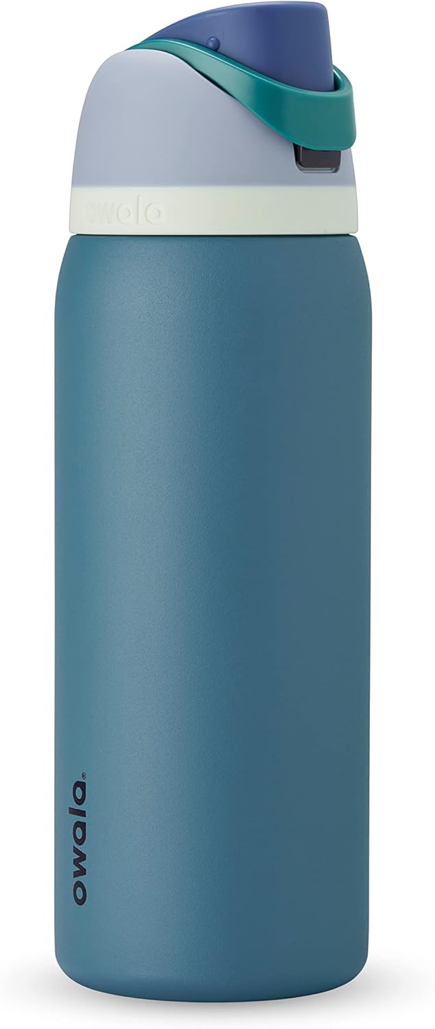 Owala FreeSip Insulated Stainless Steel Water Bottle for Travel