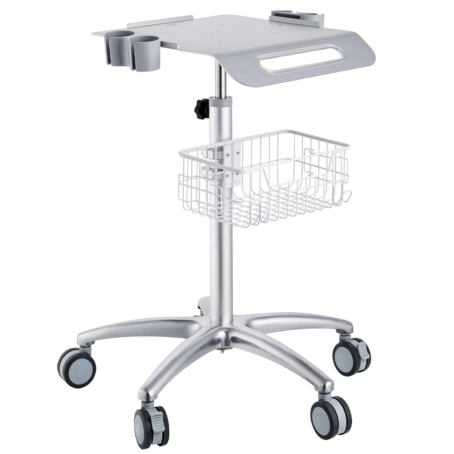 VEVOR Medical Mobile Trolley with Wheels for Easy Transport