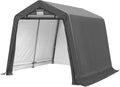 8 ft x 8 ft Outdoor Storage Shelter Shed - Heavy Duty Portable Garage