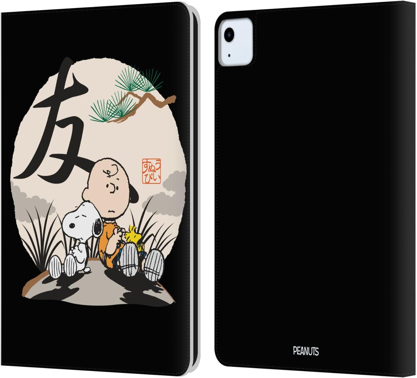 Peanuts Charlie Brown Leather Wallet Case for iPad Air 11 2020