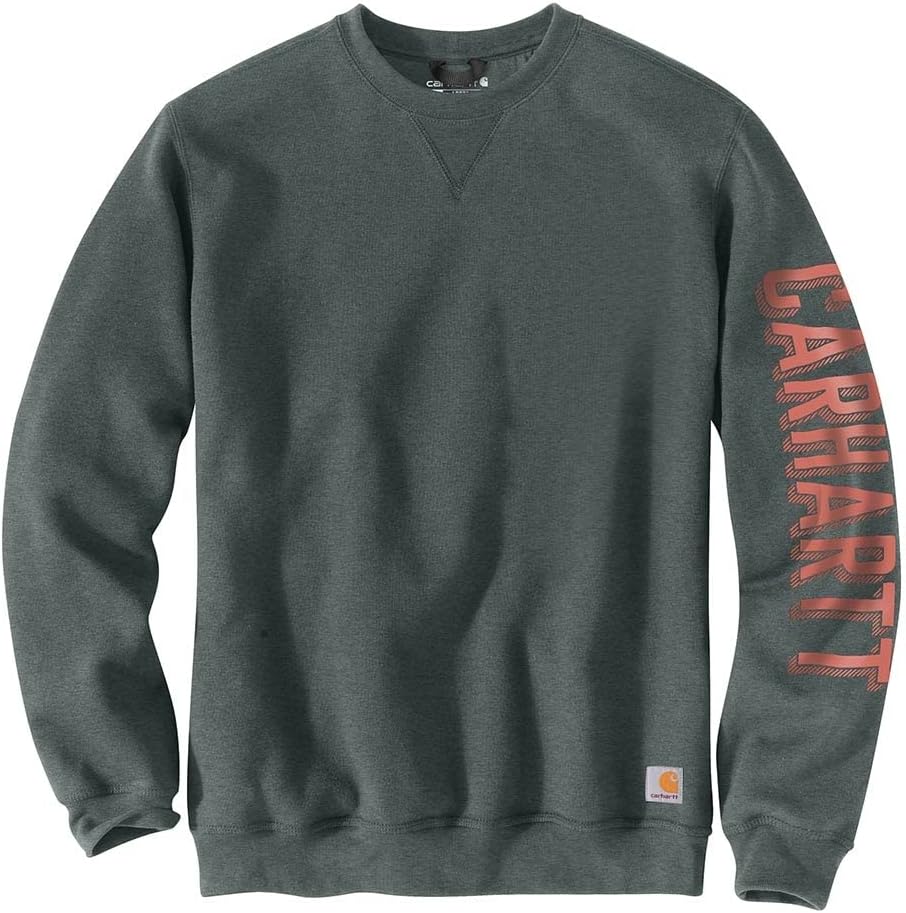 Carhartt Men's Graphic Sweatshirt: Cozy Loose Fit