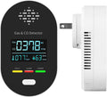 Carbon Monoxide Detectors Plug-In CO and Natural Gas Detector - 4-in-1
