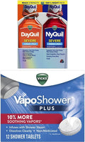Vicks VapoShower Plus Shower Bomb Tablets Day & Night Relief