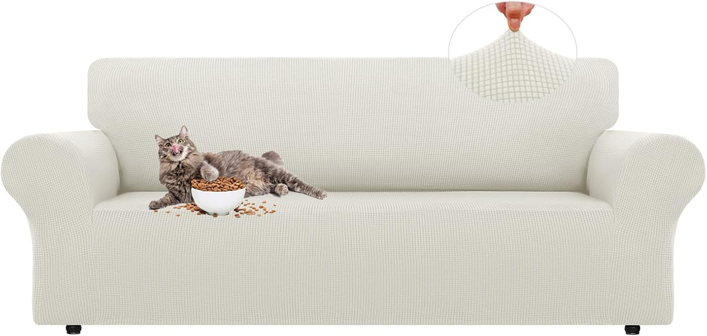 LURKA Stretch Sofa Slipcovers for 3 Cushion Couch Protection
