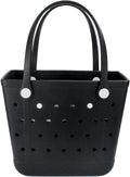 Lightweight Extra Large Rubber Beach Bag Small Mini Tote Bag - Durable