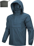 Outdoor Ventures Men's Rain Jacket Waterproof Lightweight (Style GDPN)