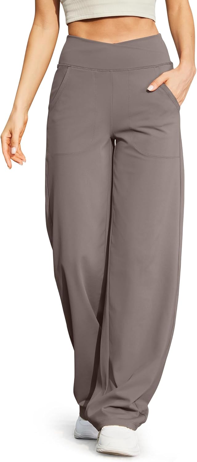 G4Free EverGoing Wide Leg Pants for Women with Pockets