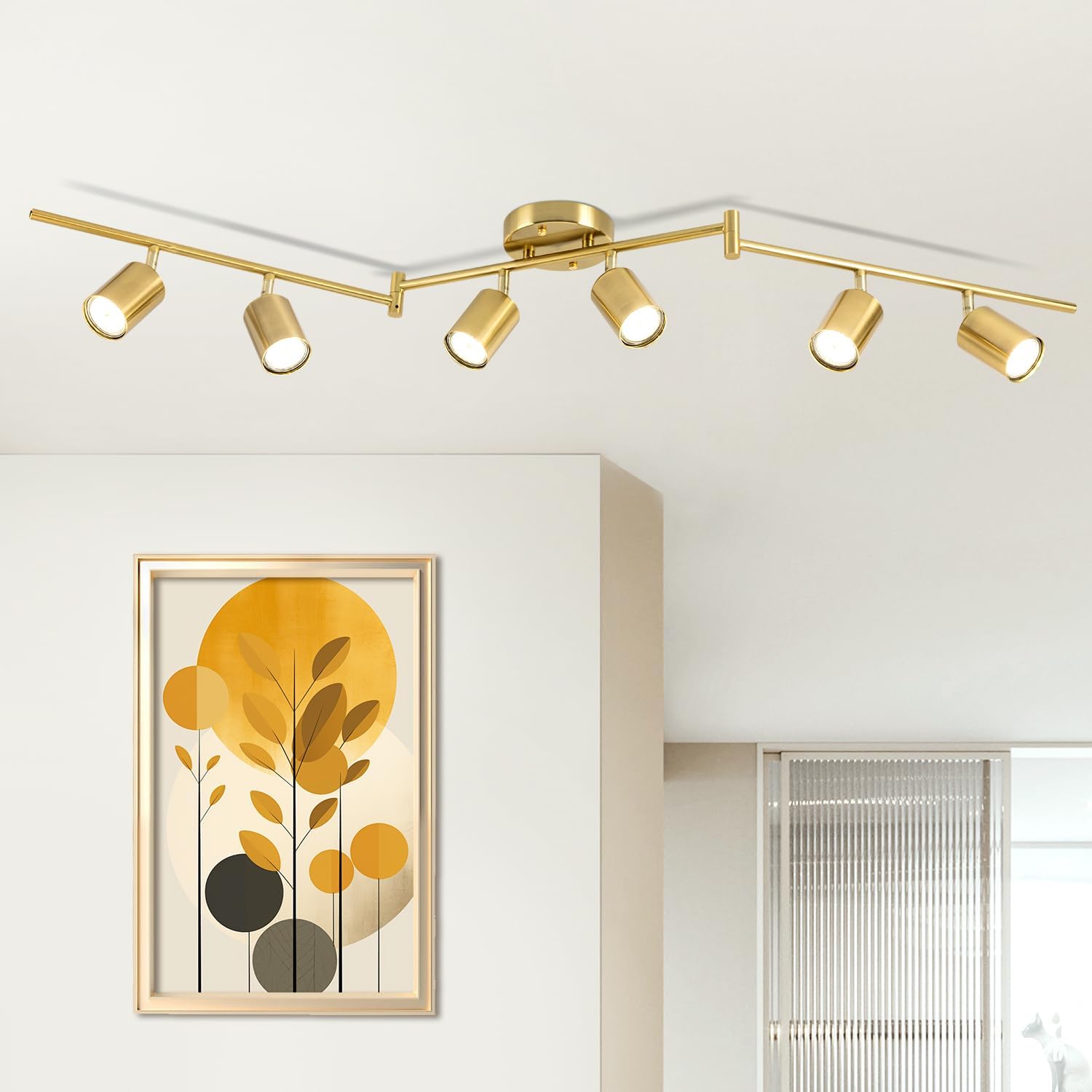 6 Ways Track Lighting with Rotatable Heads for Modern Spaces