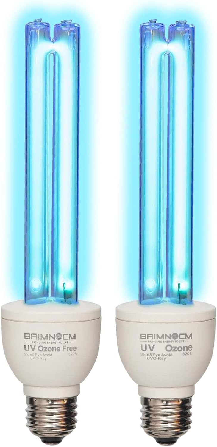 BAIMNOCM UV Light Bulb 25 Watt E26 Base for Home Use