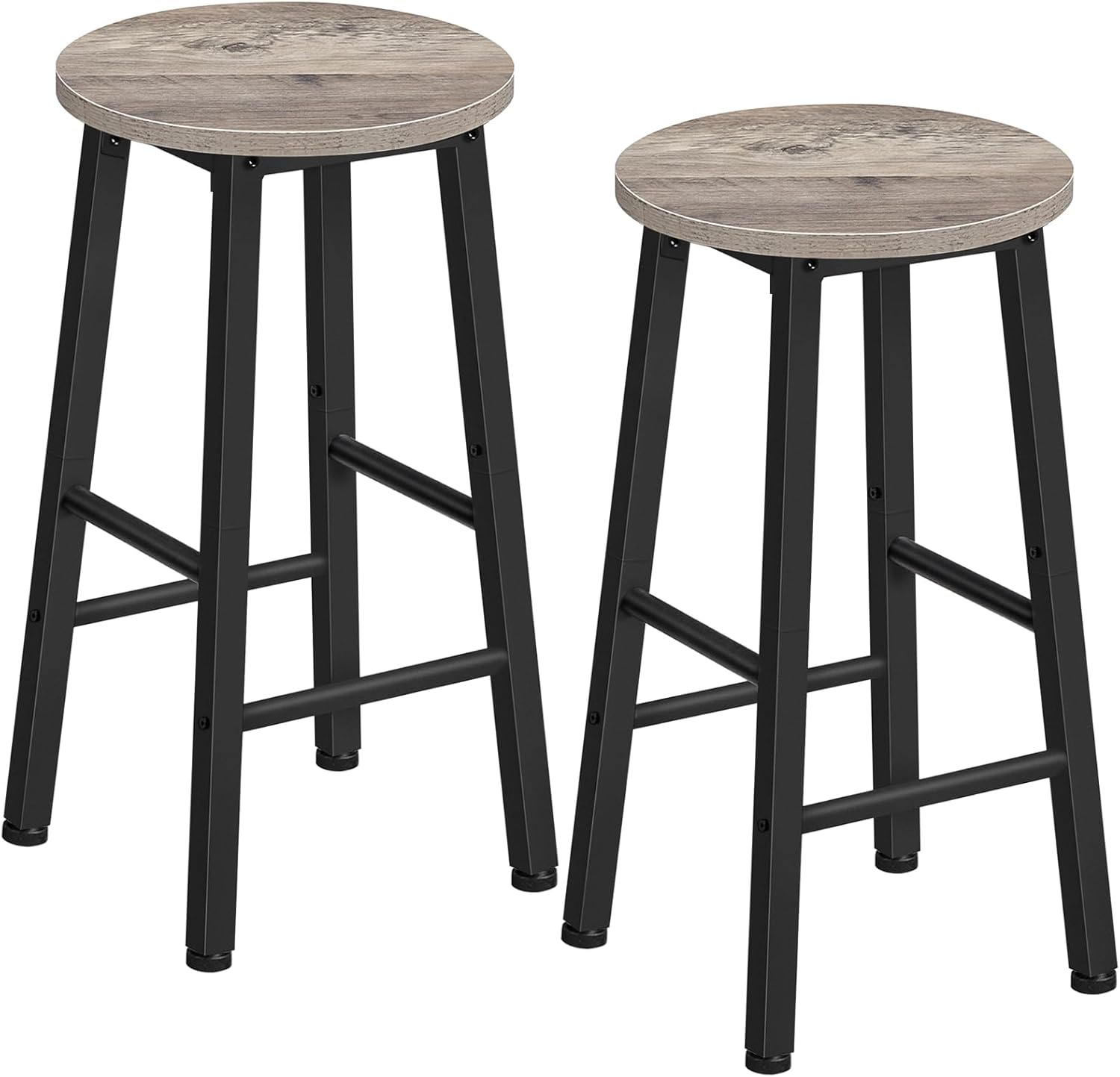 HOOBRO Bar Stools Set of 2 for Kitchen Island and Dining Room
