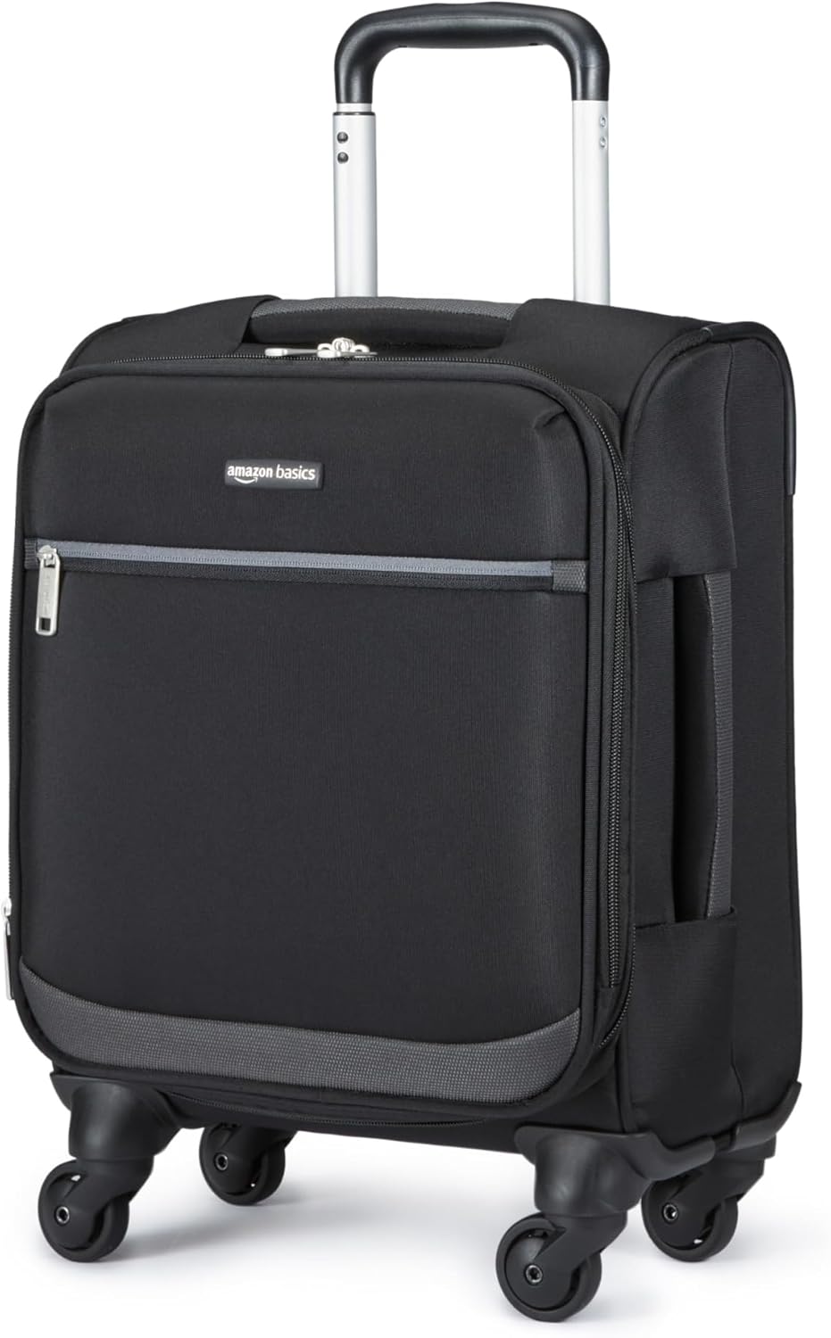 18in Small Carry-On Softside Suitcase with Spinner Wheels