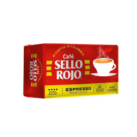 Sello Rojo Espresso Brick - Authentic Flavor in Every Cup