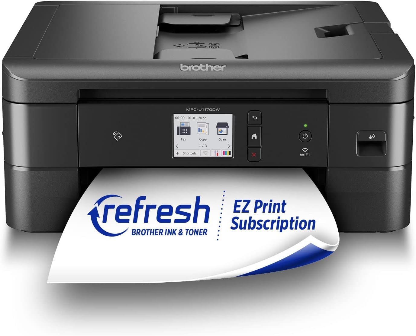 Wireless Color Inkjet Printer; Mobile & Cloud Printing