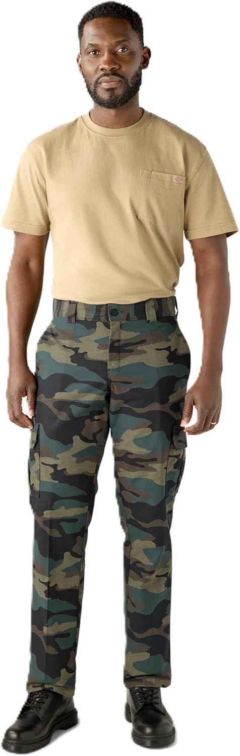Dickies Men's Flex Regular Fit Cargo Pants for Ultimate Comfort