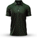 Funny Men's Golf Polo Shirt - Stretchy UPF 50 Short Sleeve