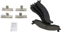 TRQ Front Posi Ceramic Brake Pad Kit - Durable OE-Style Stopper