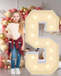 4ft Light Up Marquee Letters S Sign for All Occasions Fun