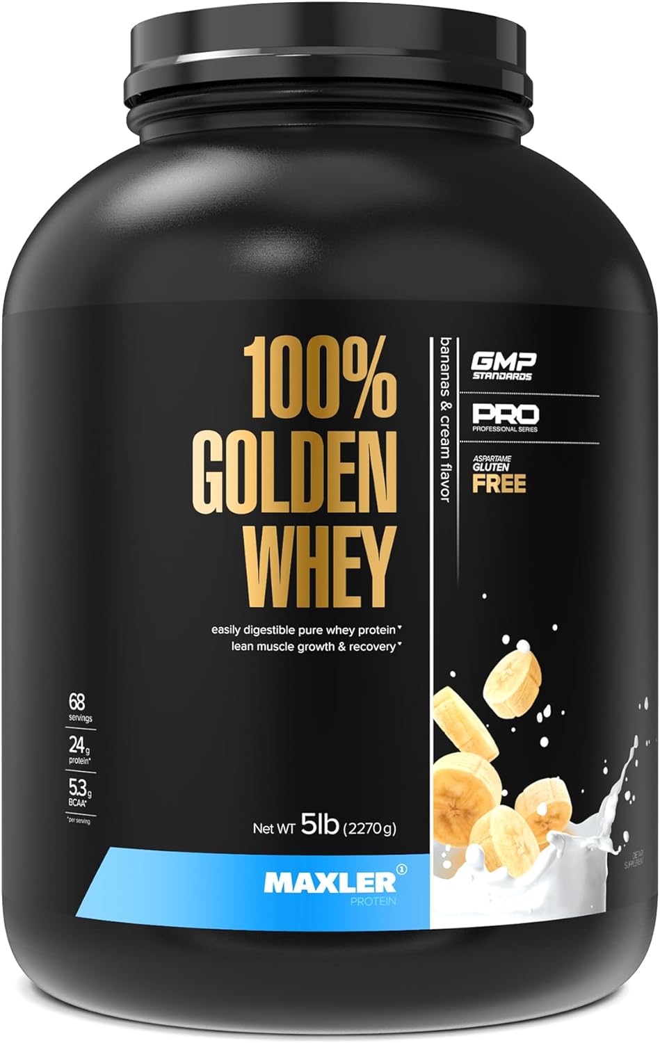 Maxler 100% Golden Whey Protein - Premium Protein Powder for You