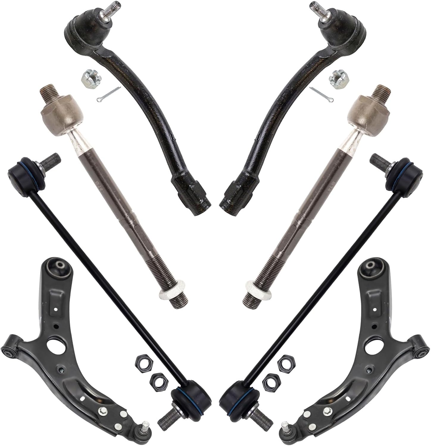 TRQ Front Steering & Suspension Kit for 2014-2019 Kia Soul