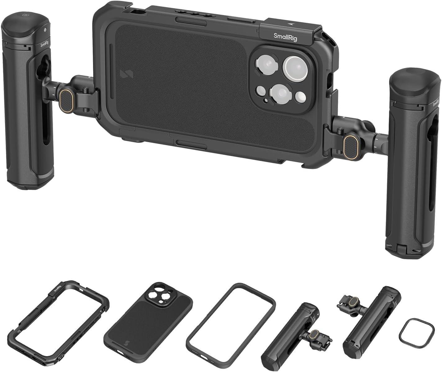 SMALLRIG Phone Video Cage Kit for iPhone 16 Pro Filmmaking