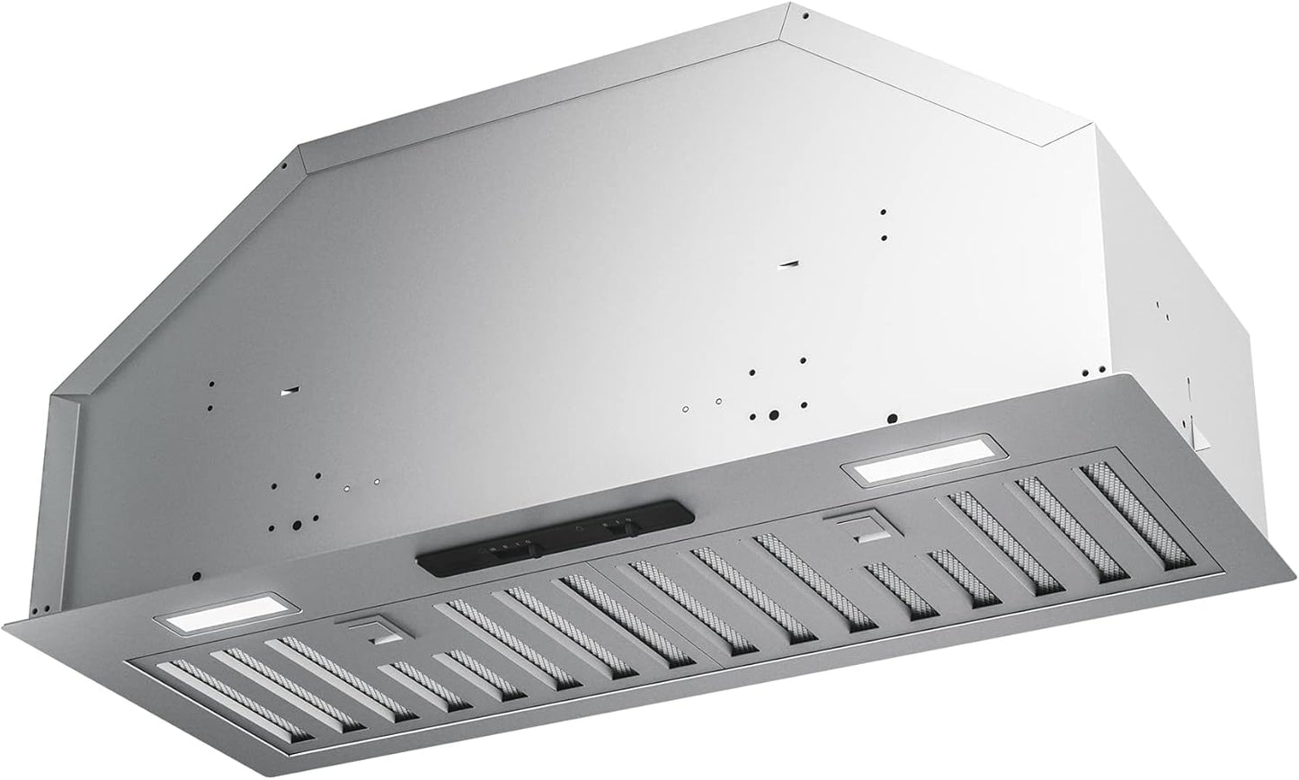 Zephyr AK8100BS Range Hood with 600 CFM Power and LED Lights