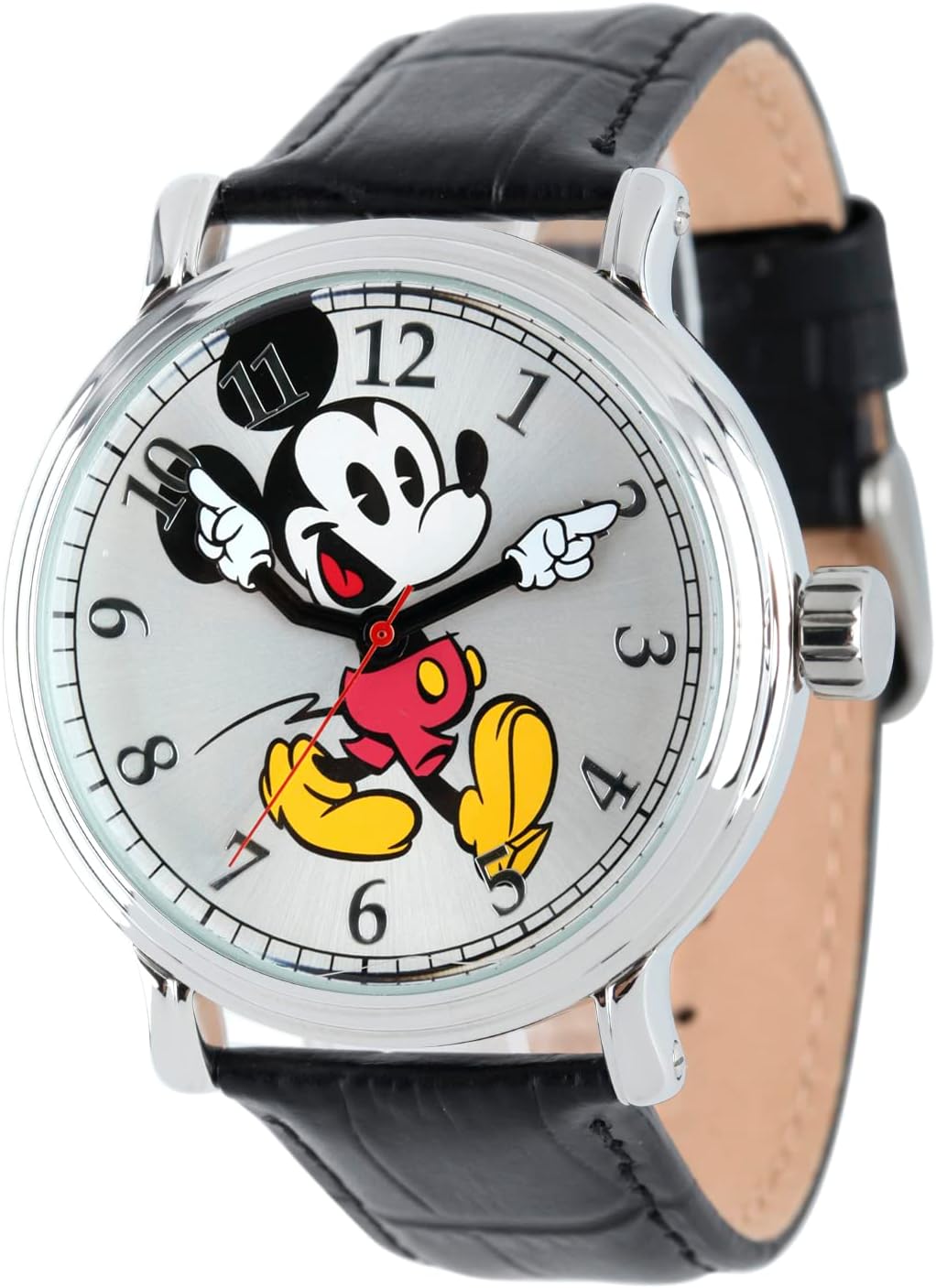 Disney Vintage Mickey Mouse Watch - Articulating Hands for Retro Charm!