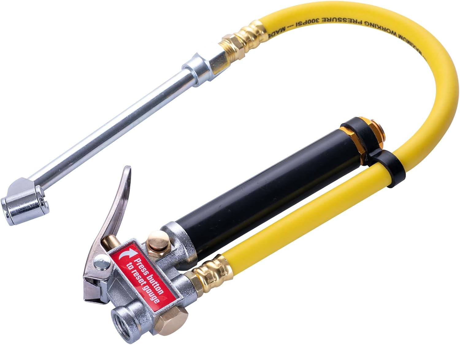 CRAFTSMAN Dual Inflator Gauge, 20-120 PSI Accuracy