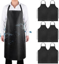 Waterproof Rubber Vinyl Apron 40 in Chef Apron - Heavy Duty Protection