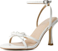 Mostrin Strappy Heels for Women Lace Up Ankle Strap - Elegant 10cm