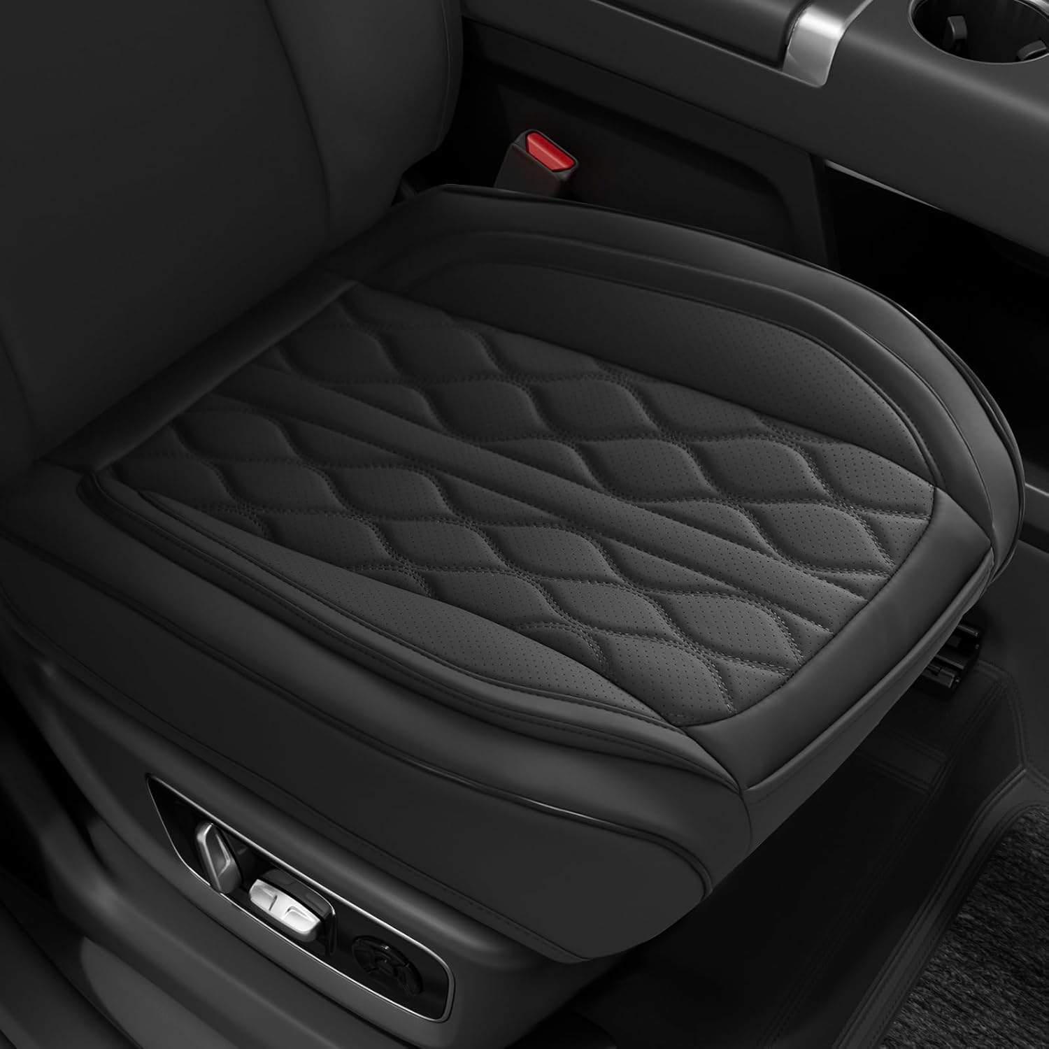 Anti-Slip Luxury Leather Seat Covers - 2 Pack