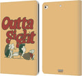 Peanuts Schroeder Lucy Outta Sight Woodstock Leather iPad 9.7 Case