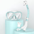 Kids Snorkel Set - Anti-Fog Mask and Dry Snorkel Tube for Kids