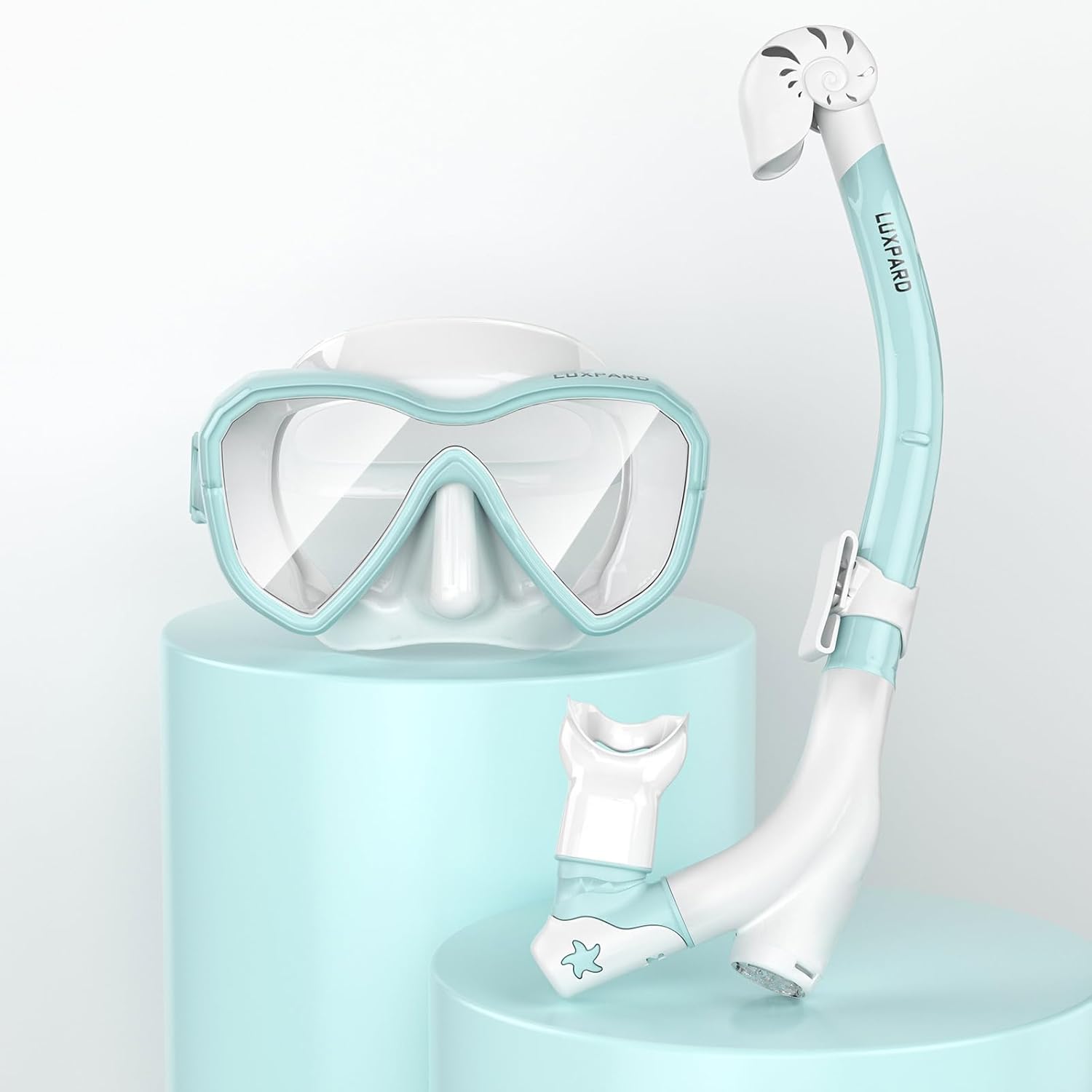 LUXPARD Kids Snorkel Set: Clear Vision & Leak-Free