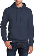 JustBlanks Fleece Mens Hoodie Pullover - Comfortable Everyday Layer