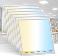 2x2 LED Flat Panel Light 5 CCT & 5 Wattage - Selectable Dimmable