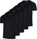Men's Mesh Quick Dry V-Neck T-Shirt 5 Pack - Performance Fit T-Shirts