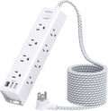 Surge Protector Power Strip 12 Outlets with 3 USB - 10 ft Cord