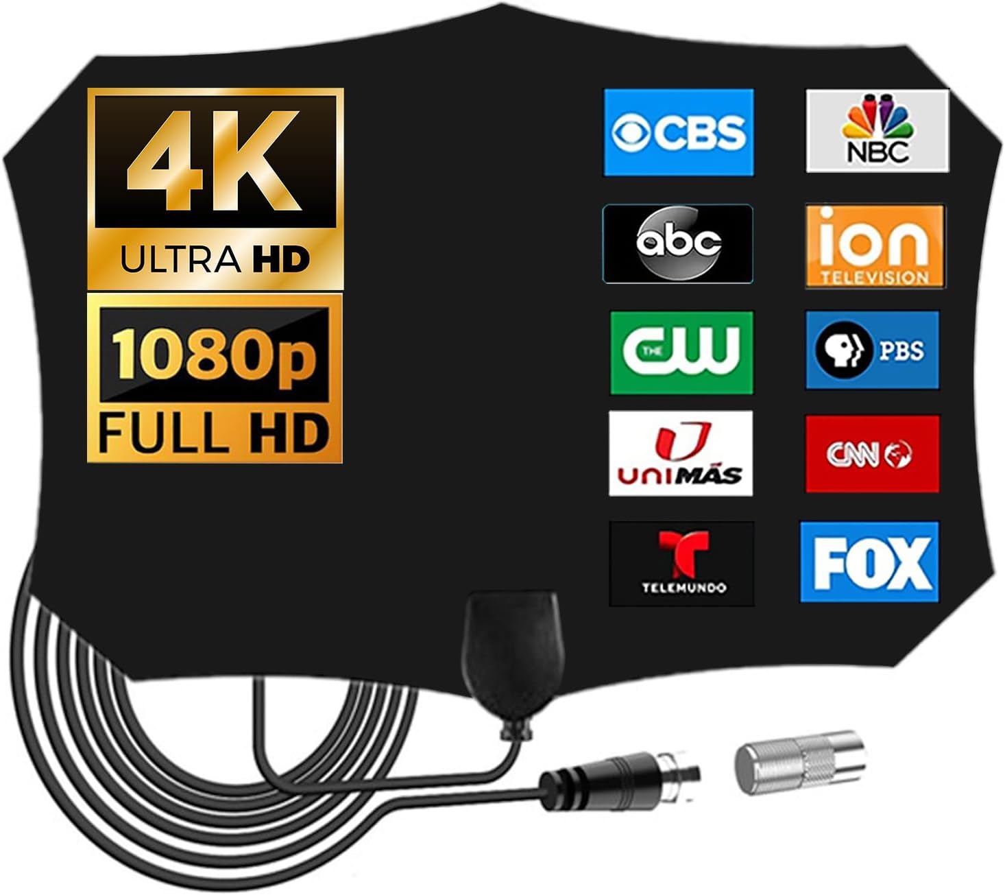 8K Amplified Indoor TV Antenna - SYENGKKY