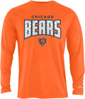 Zubaz NFL Men's Long Sleeve Team Graphic T-Shirt (Style SR13)