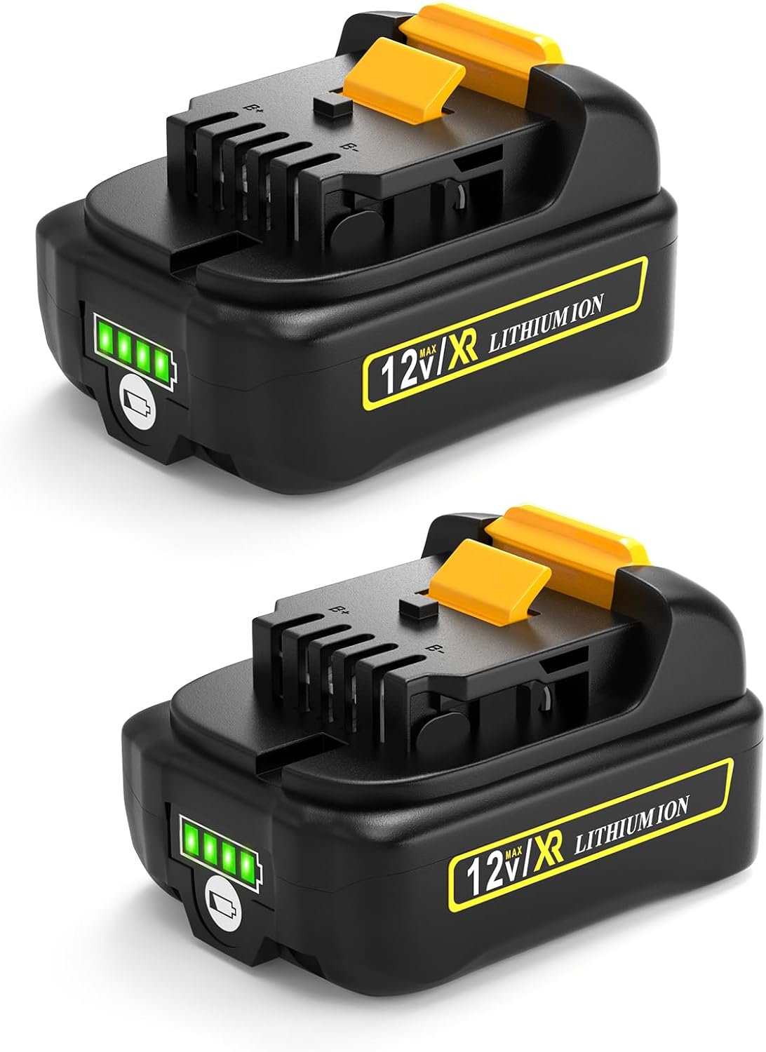 2/Pk 3.0Ah Replacement for Dewalt 12V Battery DCB120 DCB127
