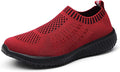 konhill Women's Lightweight Walking Shoes Breathable Slip On cushioned